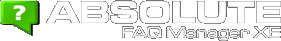 Absolute FAQ Manager XE - By Xigla Software